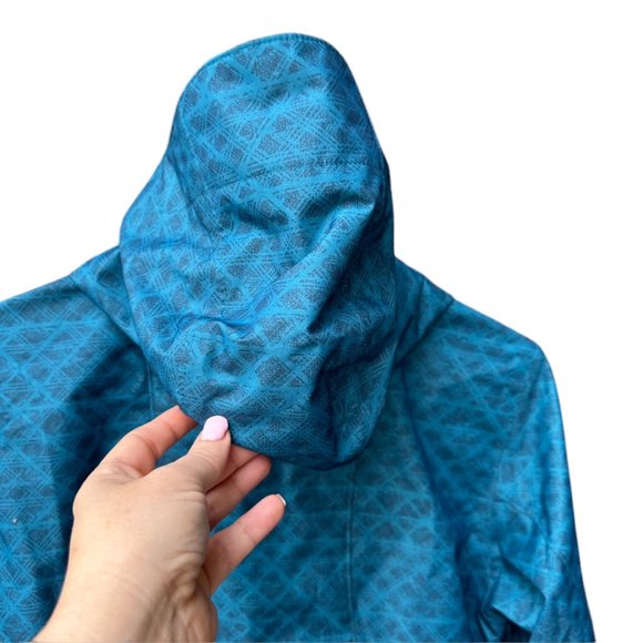 Women's Columbia Softshell Jacket Omni-Tech Hooded Blue Jacket SMALL. - Picture 5 of 13